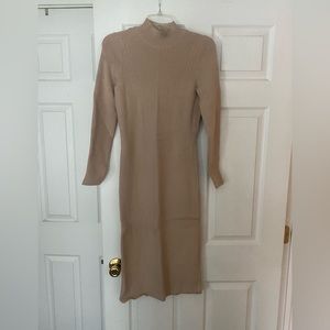 Abercrombie Beige Sweater Dress